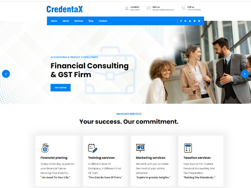 Akash Nayar Website Development