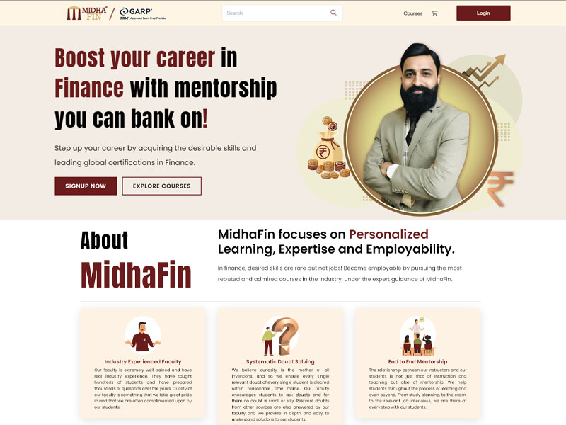 Akash Nayar Website Development