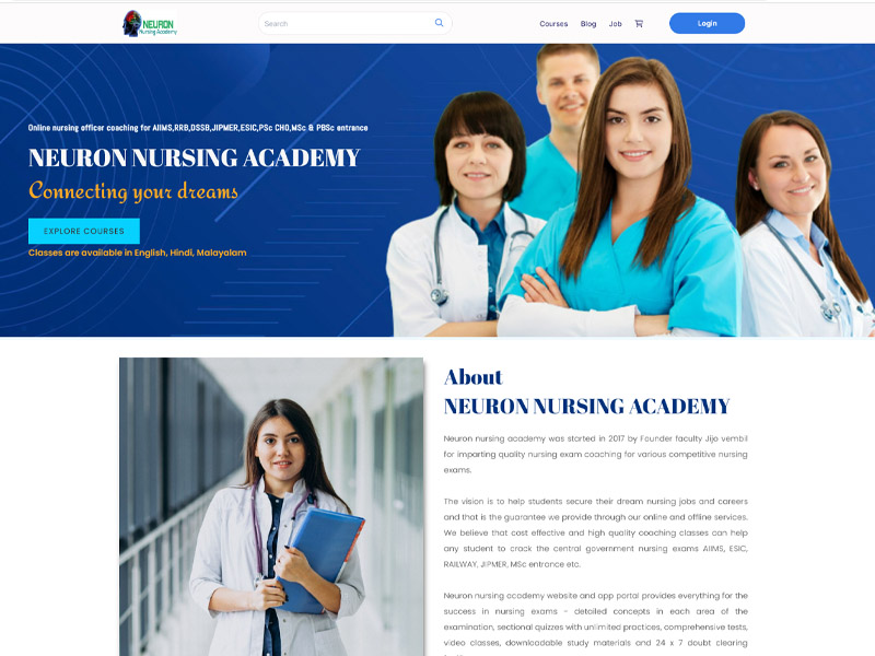 Akash Nayar Website Development