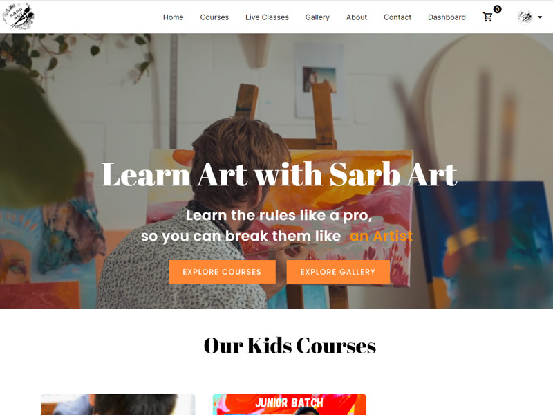 Akash Nayar Website Development