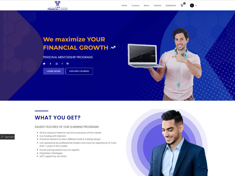 Akash Nayar Website Development