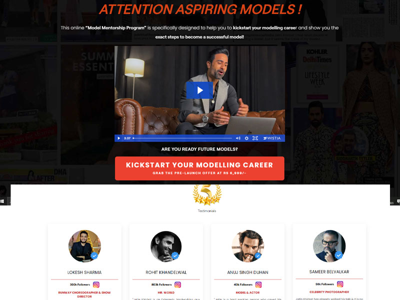 Akash Nayar Website Development